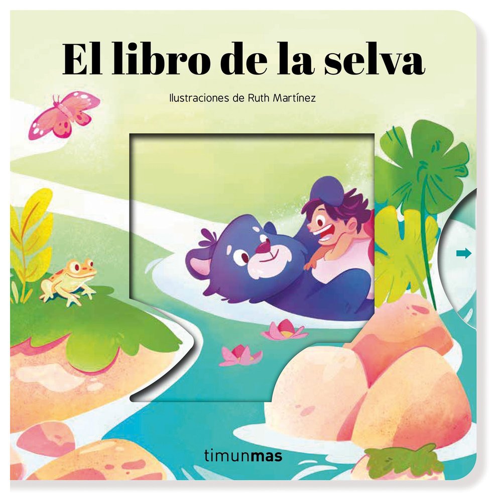 El libro de la selva. Cuento con mecanismos, de GINA SAMBA | portada del libro