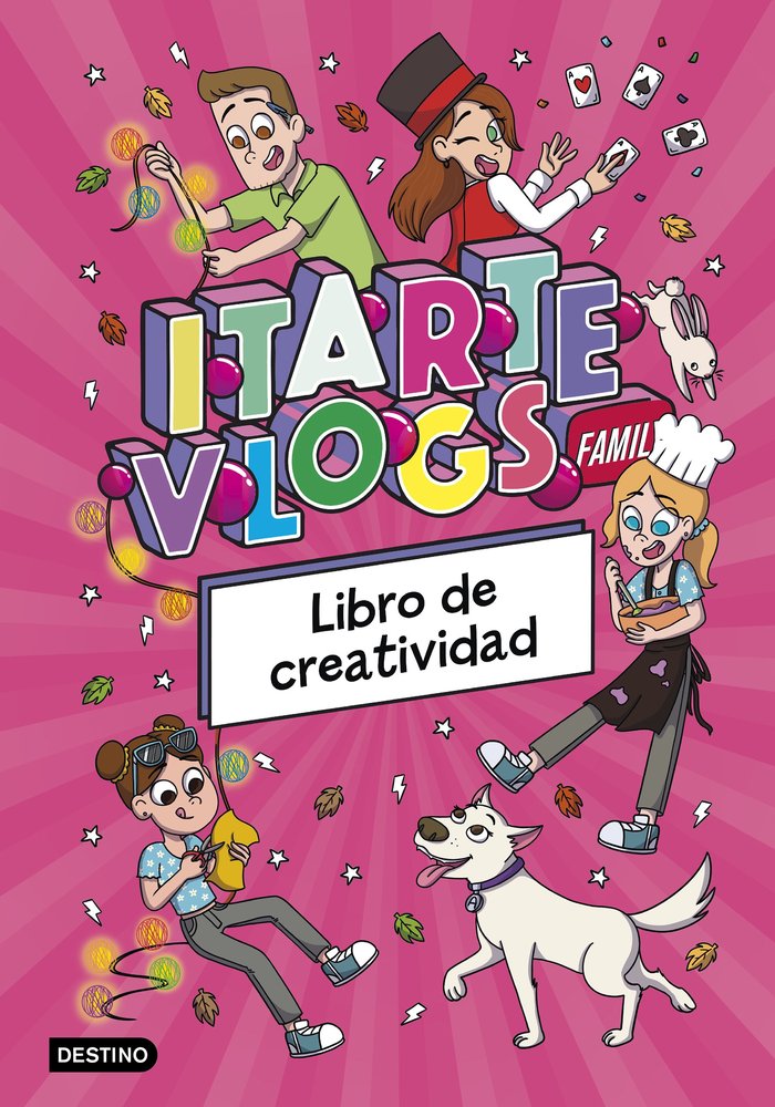 Itarte Vlogs. Libro de creatividad, de ITARTE | portada del libro