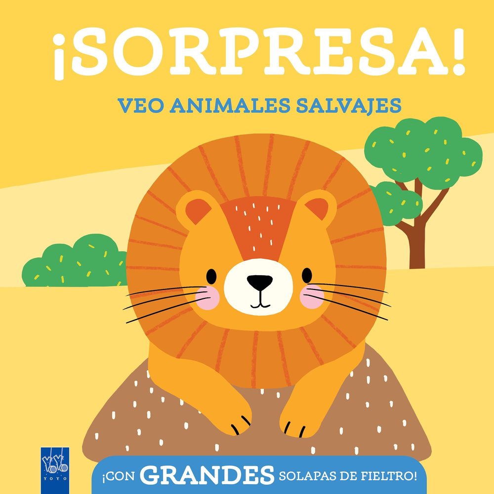 SORPRESA VEO ANIMALES SALVAJES, de YOYO | portada del libro