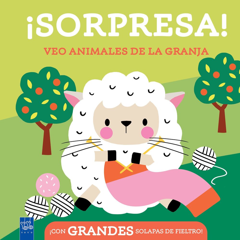 SORPRESA VEO ANIMALES DE LA GRANJA, de YOYO | portada del libro