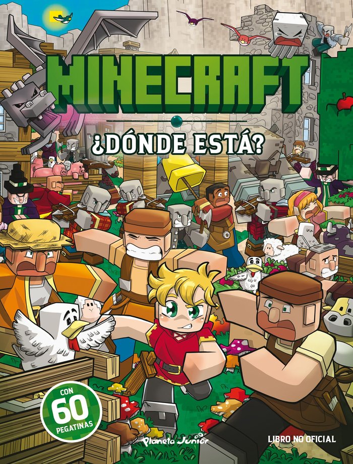 MINECRAFT DONDE ESTA, de AA.VV. | portada del libro