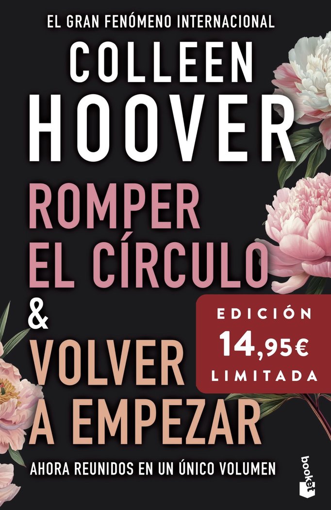 OMNIBUS ROMPER EL CIRCULO VOLVER A EMPEZAR, de COLLEEN HOOVER | portada del libro