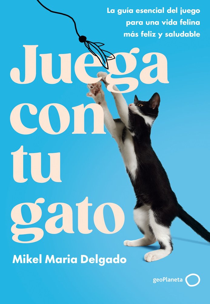JUEGA CON TU GATO, de MIKEL MARIA DELGADO | portada del libro
