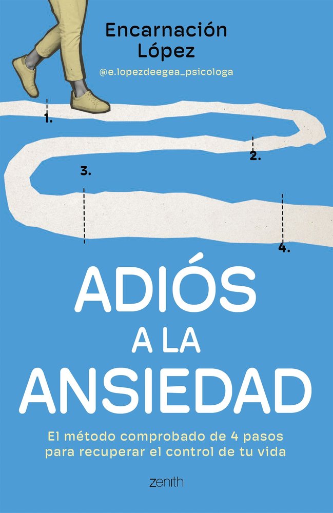 ADIOS A LA ANSIEDAD, de ENCARNACION LOPEZ | portada del libro