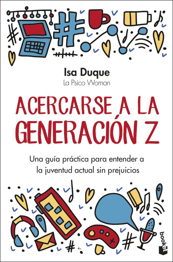 ACERCARSE A LA GENERACION Z, de ISA DUQUE | portada del libro