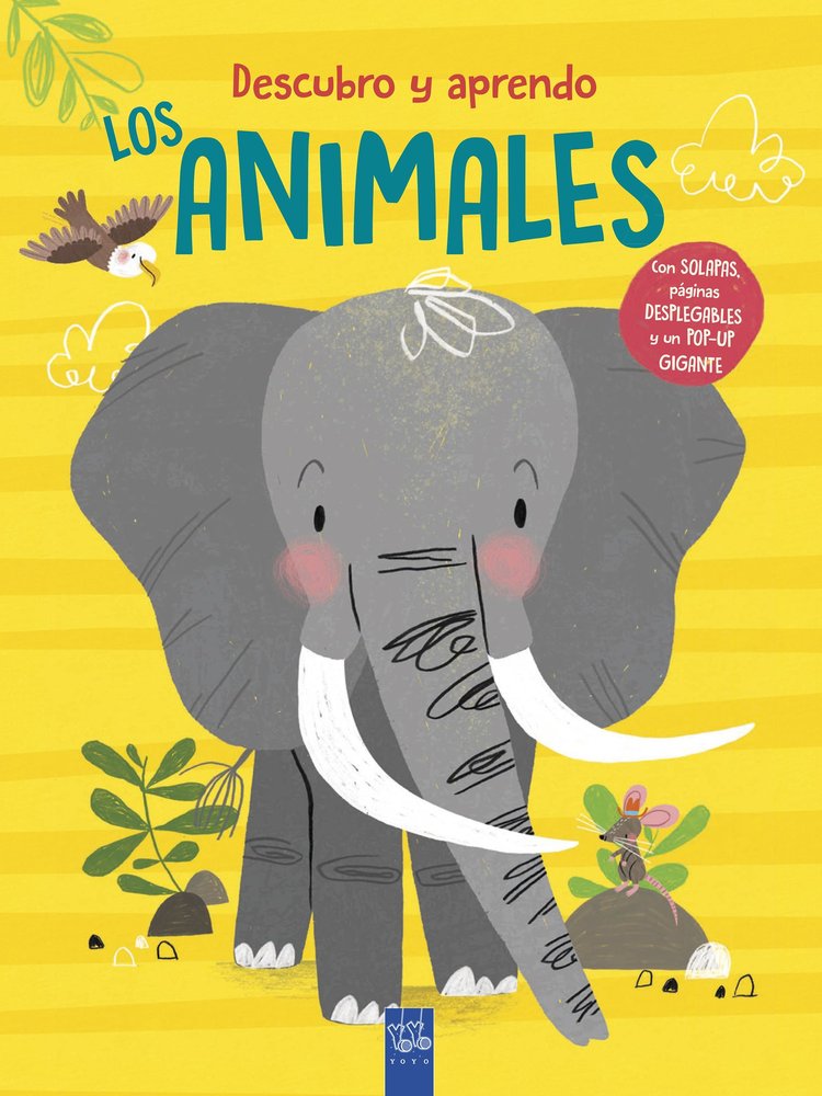 DESCUBRO Y APRENDO. LOS ANIMALES, de YOYO | portada del libro