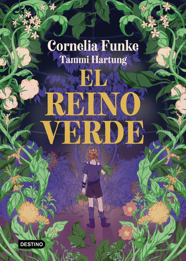EL REINO VERDE, de CORNELIA FUNKE | portada del libro