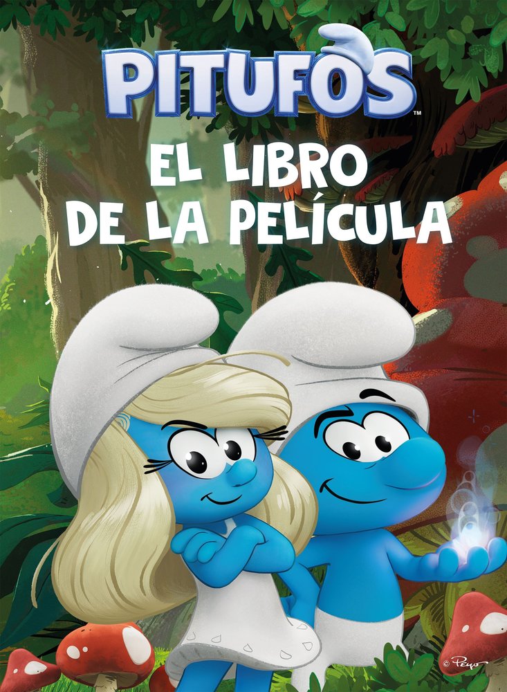 PITUFOS EL LIBRO DE LA PELICULA, de LOS PITUFOS | portada del libro