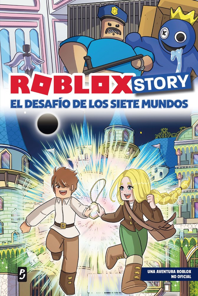 ROBLOX STORY EL DESAFIO DE LOS SIETE MUNDOS, de MAEVA GAMES VIDEOS | portada del libro