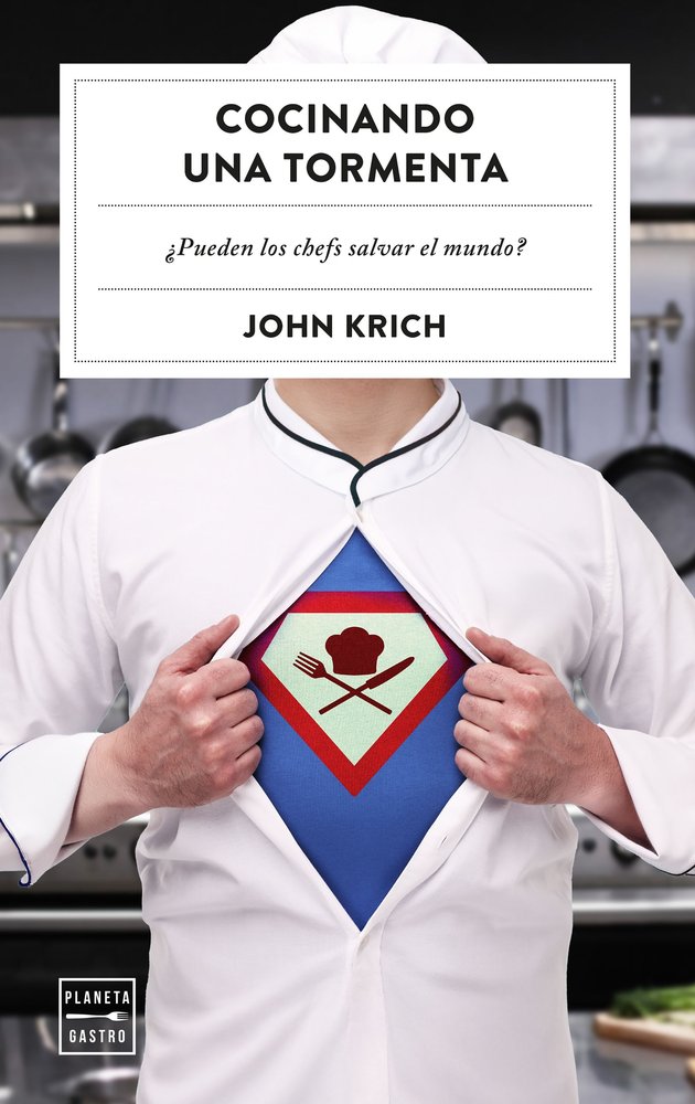 COCINANDO UNA TORMENTA, de JOHN KRICH | portada del libro