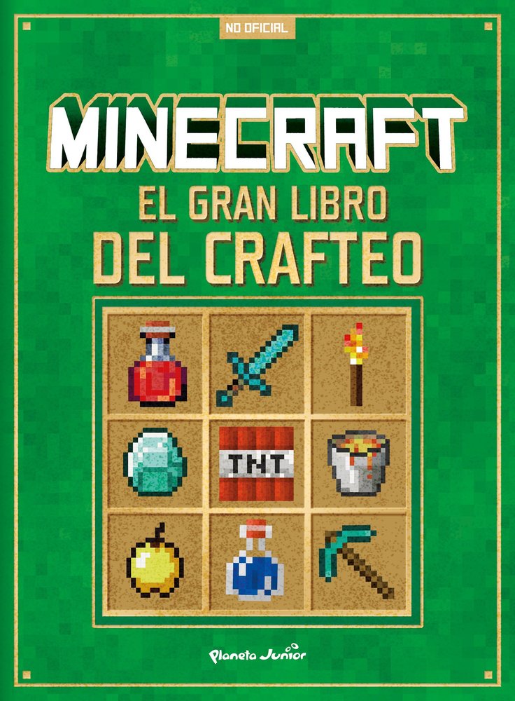 MINECRAFT. EL GRAN LIBRO DEL CRAFTEO, de AA. VV., AA. VV. | portada del libro