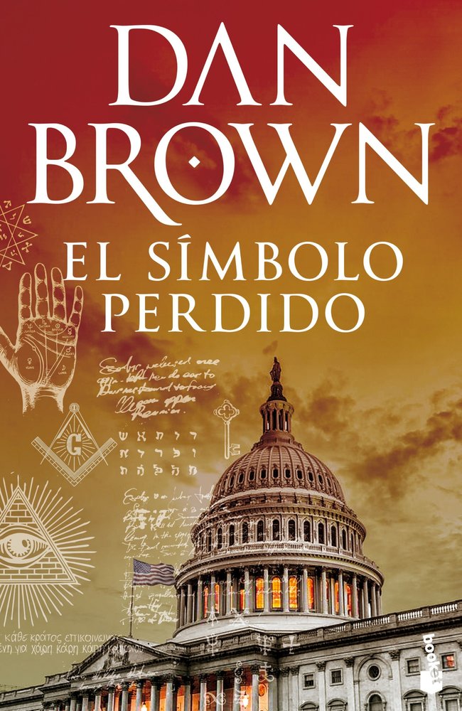 EL SIMBOLO PERDIDO, de DAN BROWN | portada del libro