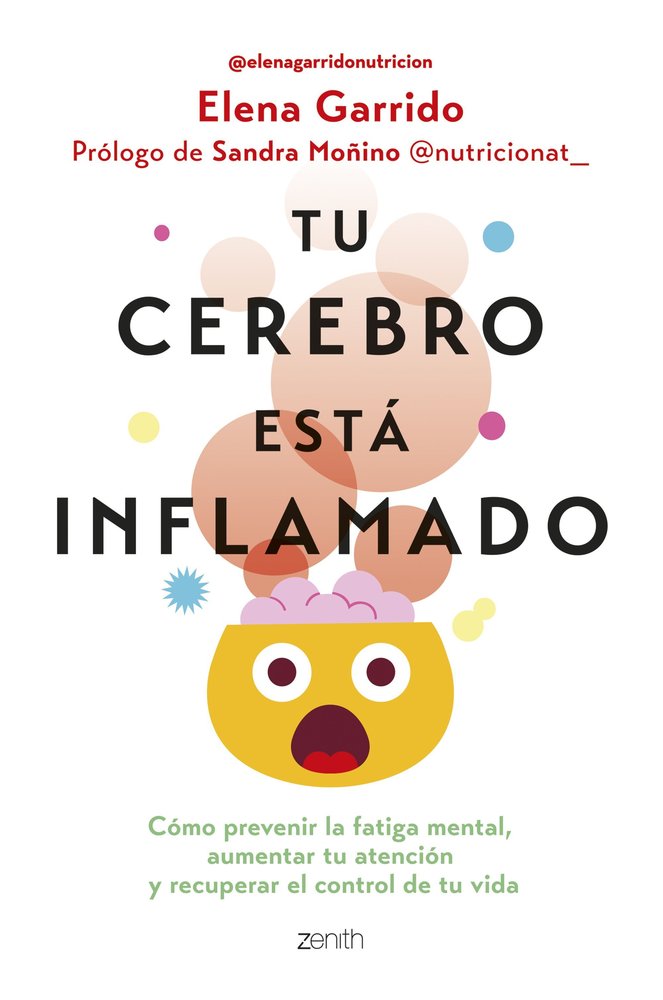 TU CEREBRO ESTA INFLAMADO, de ELENA GARRIDO DORADO | portada del libro