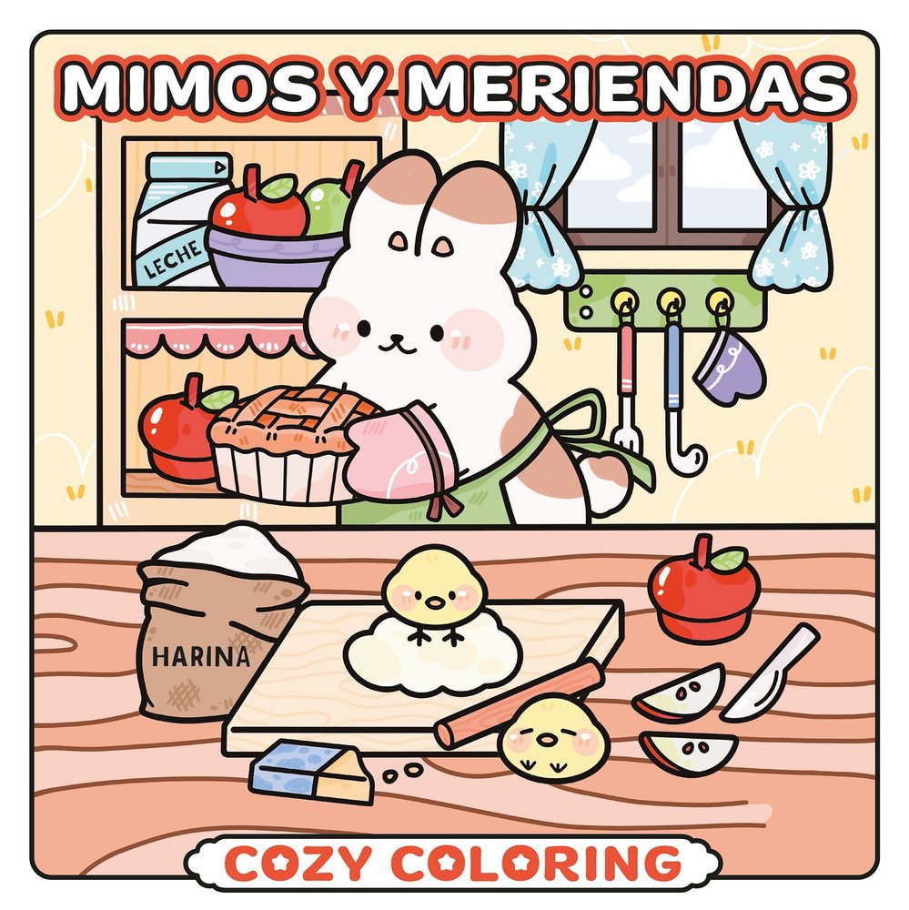 MIMOS Y MERIENDAS. COZY COLORING, de VARIOS AUTORES | portada del libro