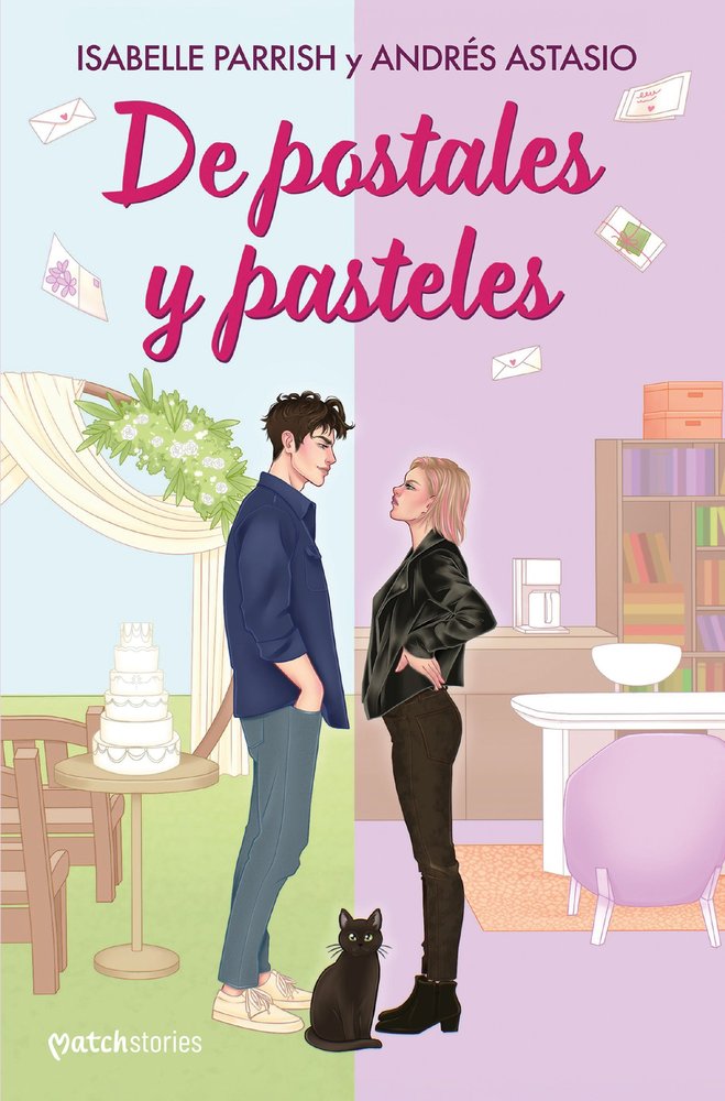 De postales y pasteles, de ISABELLE PARRISH | portada del libro