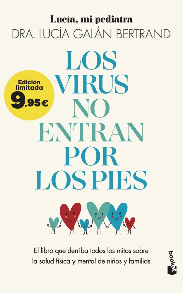 LOS VIRUS NO ENTRAN POR LOS PIES, de LUCIA GALAN BERTRAND | portada del libro