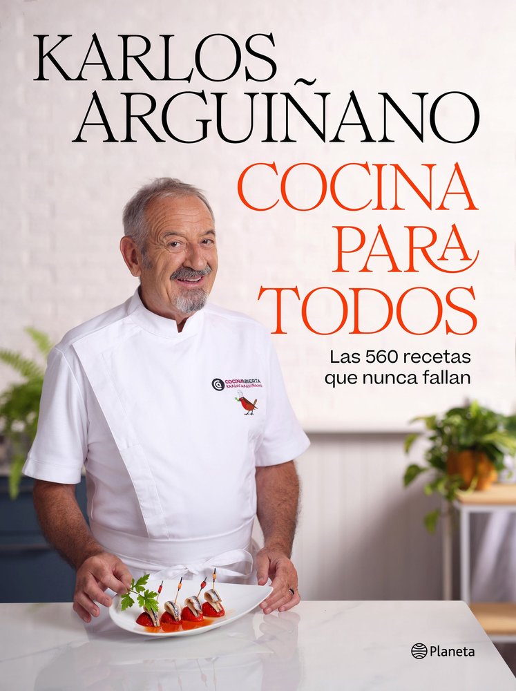 COCINA PARA TODOS, de KARLOS ARGUIÑANO | portada del libro