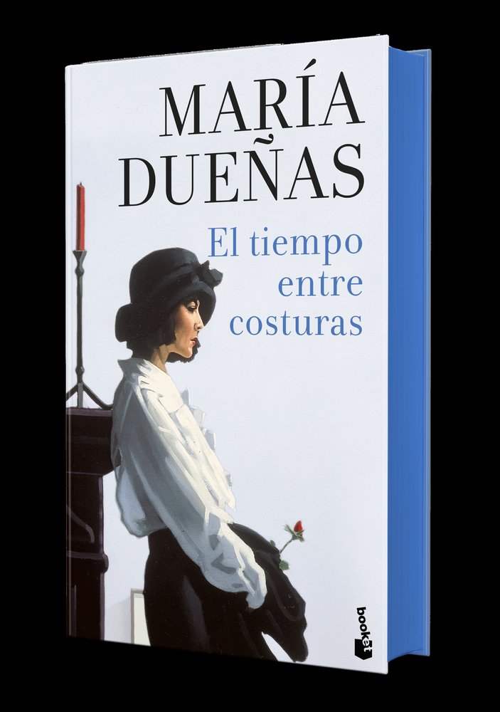 EL TIEMPO ENTRE COSTURAS EDICION ESPECIAL CON CANTOS DECORAD, de MARIA DUEÑAS | portada del libro