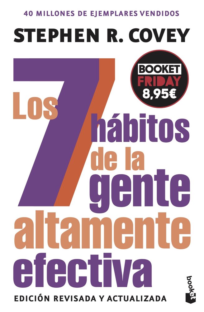 Los 7 hábitos de la gente altamente efectiva, de COVEY | portada del libro