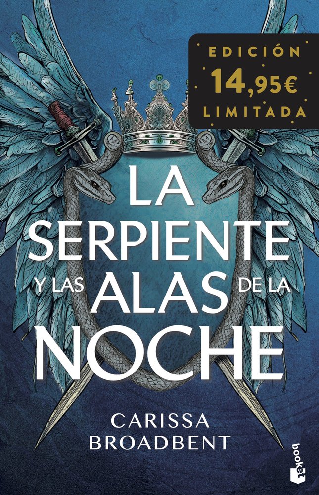LA SERPIENTE Y LAS ALAS DE LA NOCHE, de BROADBENT, CARISSA | portada del libro