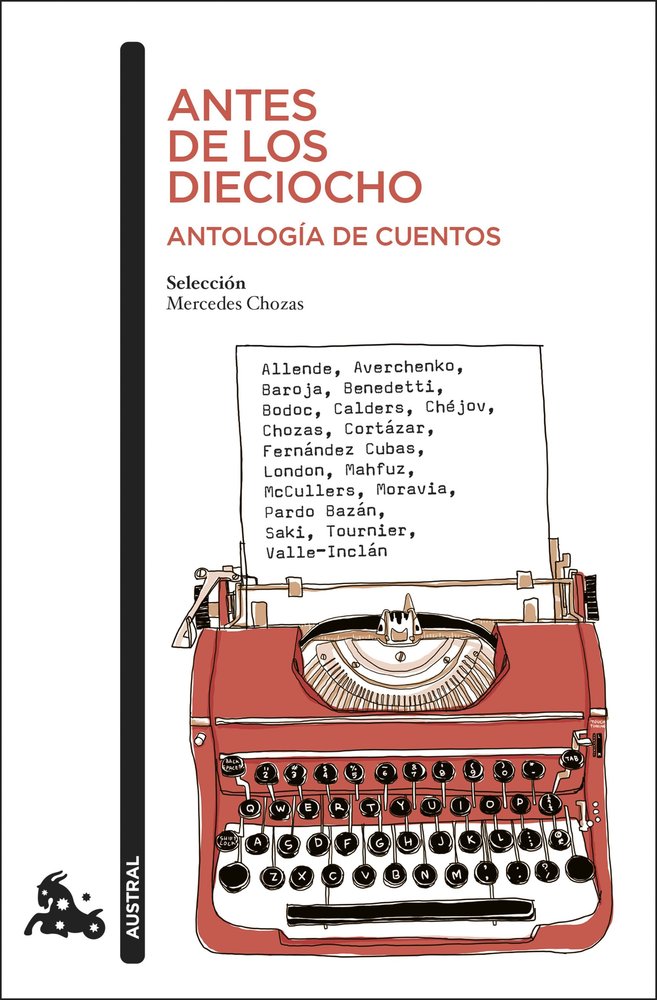 Antes de los dieciocho | portada del libro