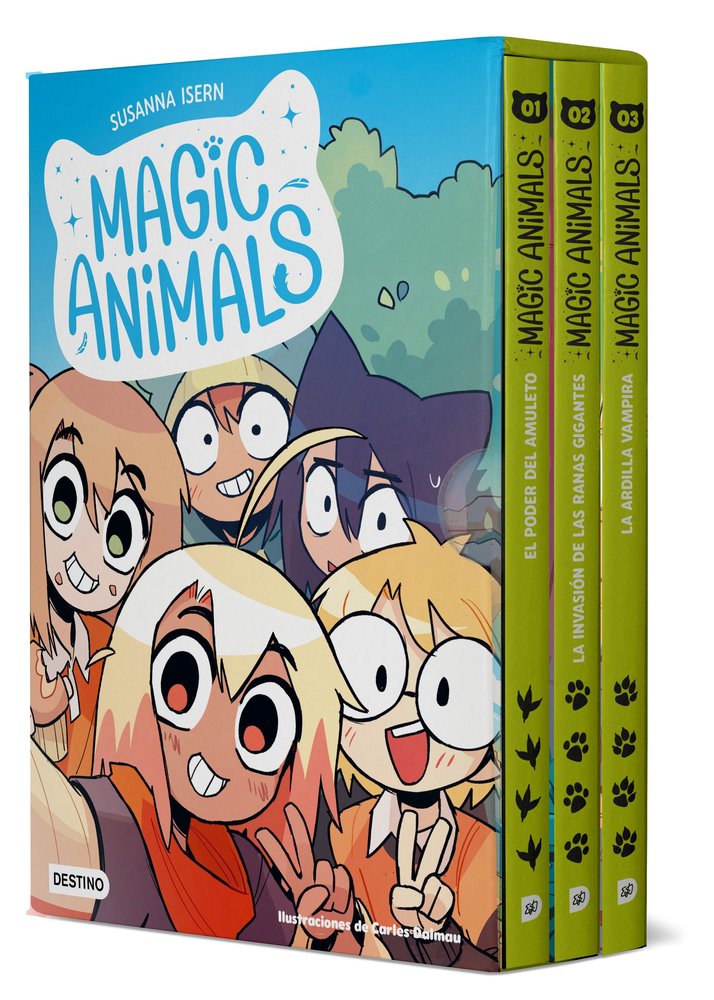 ESTUCHE MAGIC ANIMALS, de ISERN, SUSANNA | portada del libro