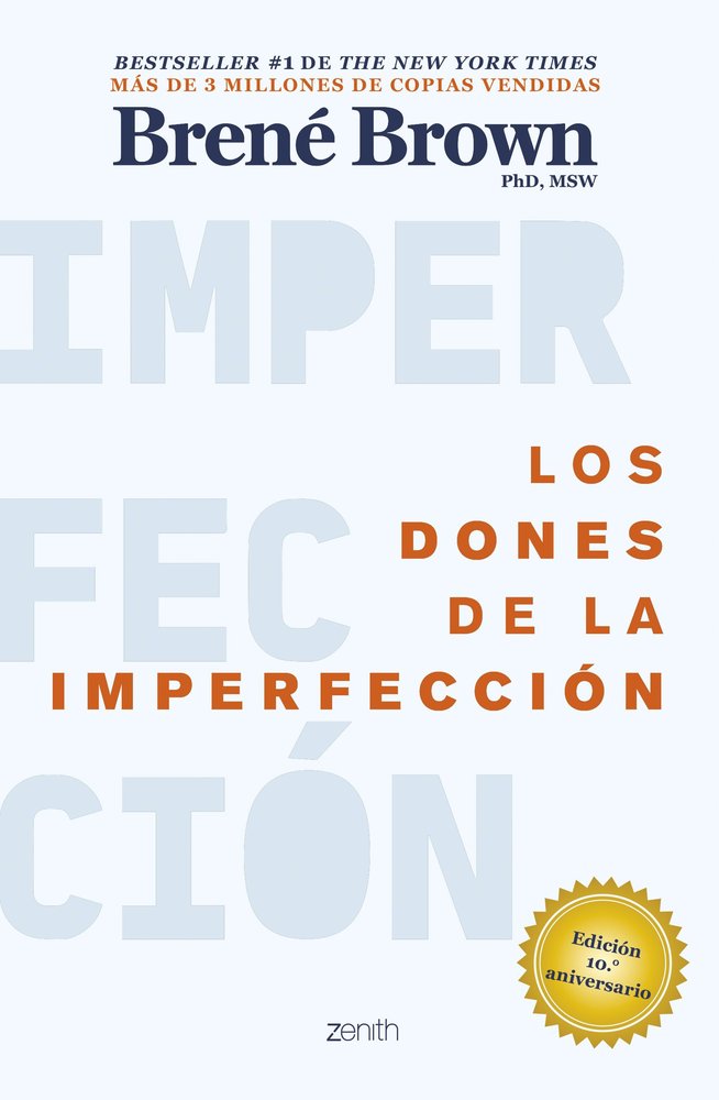 LOS DONES DE LA IMPERFECCION, de BROWN, BRENE | portada del libro