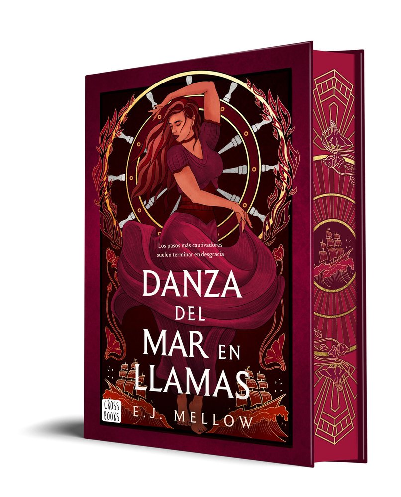 MOUSAI 2. DANZA DEL MAR EN LLAMAS, de E J MELLOW | portada del libro