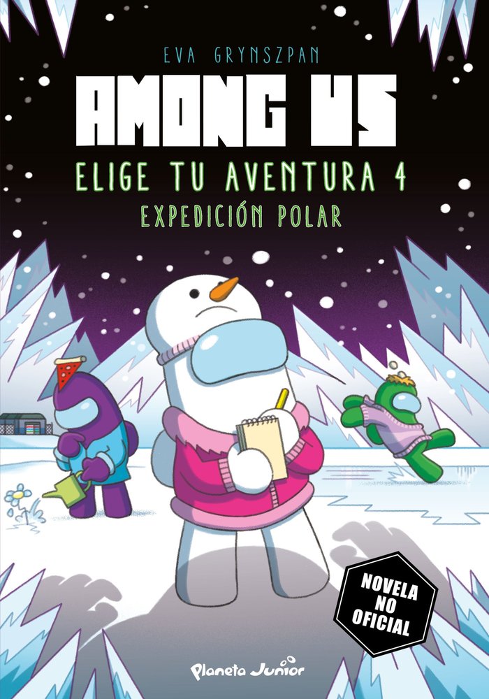 AMONG US ELIGE TU AVENTURA 4, de EVA GRYNSZPAN | portada del libro
