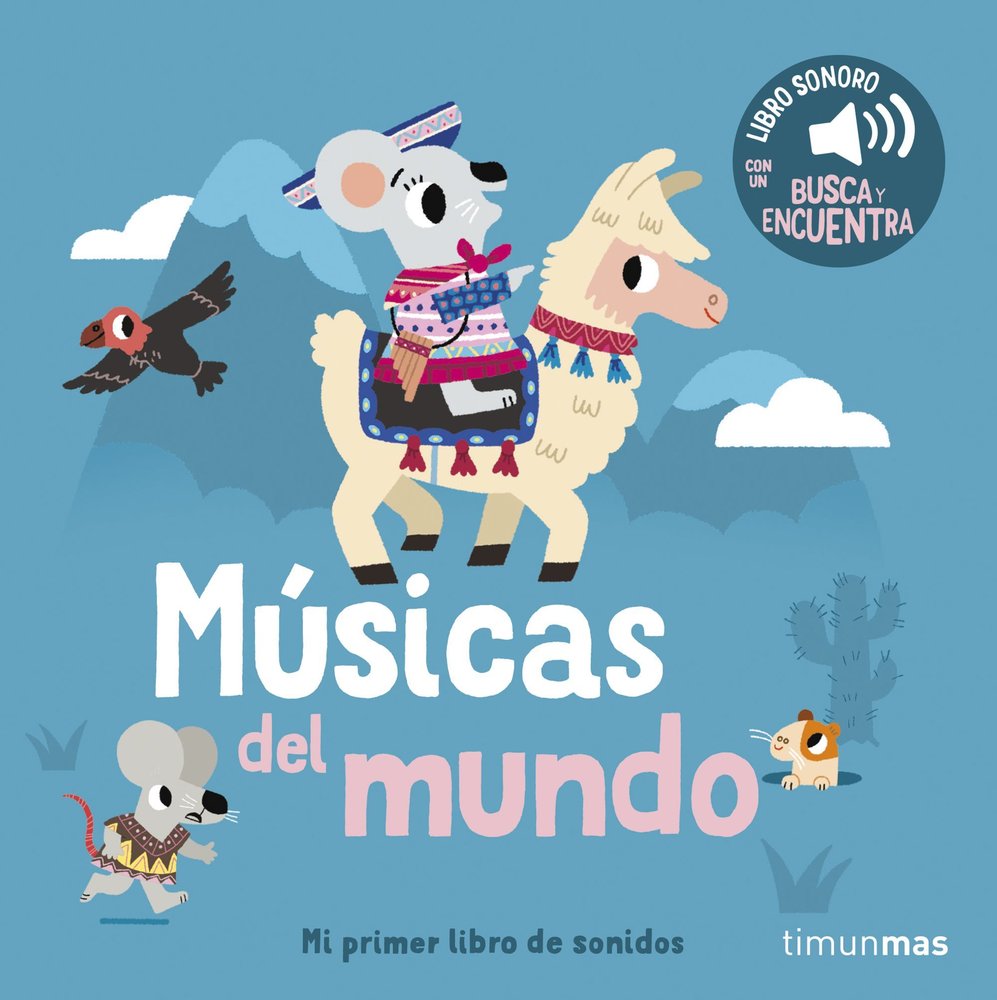 MUSICAS DEL MUNDO MI PRIMER LIBRO DE SONIDOS, de MARION BILLET | portada del libro