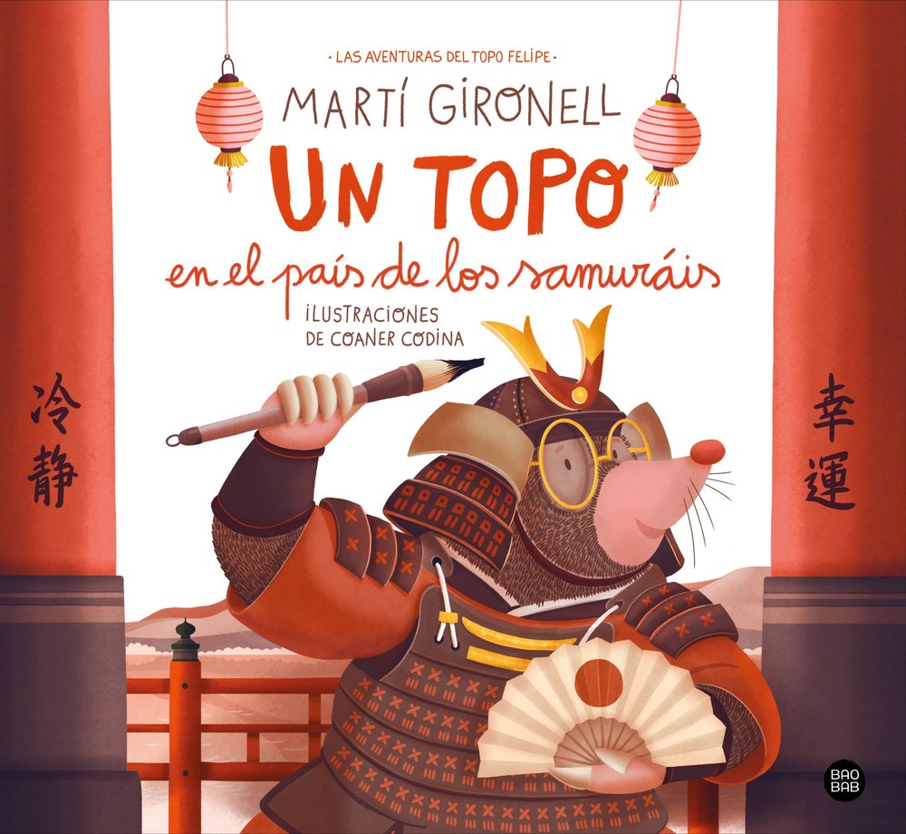 UN TOPO EN EL PAIS DE LOS SAMURAIS, de MARTI GIRONELL,COANER CODINA | portada del libro