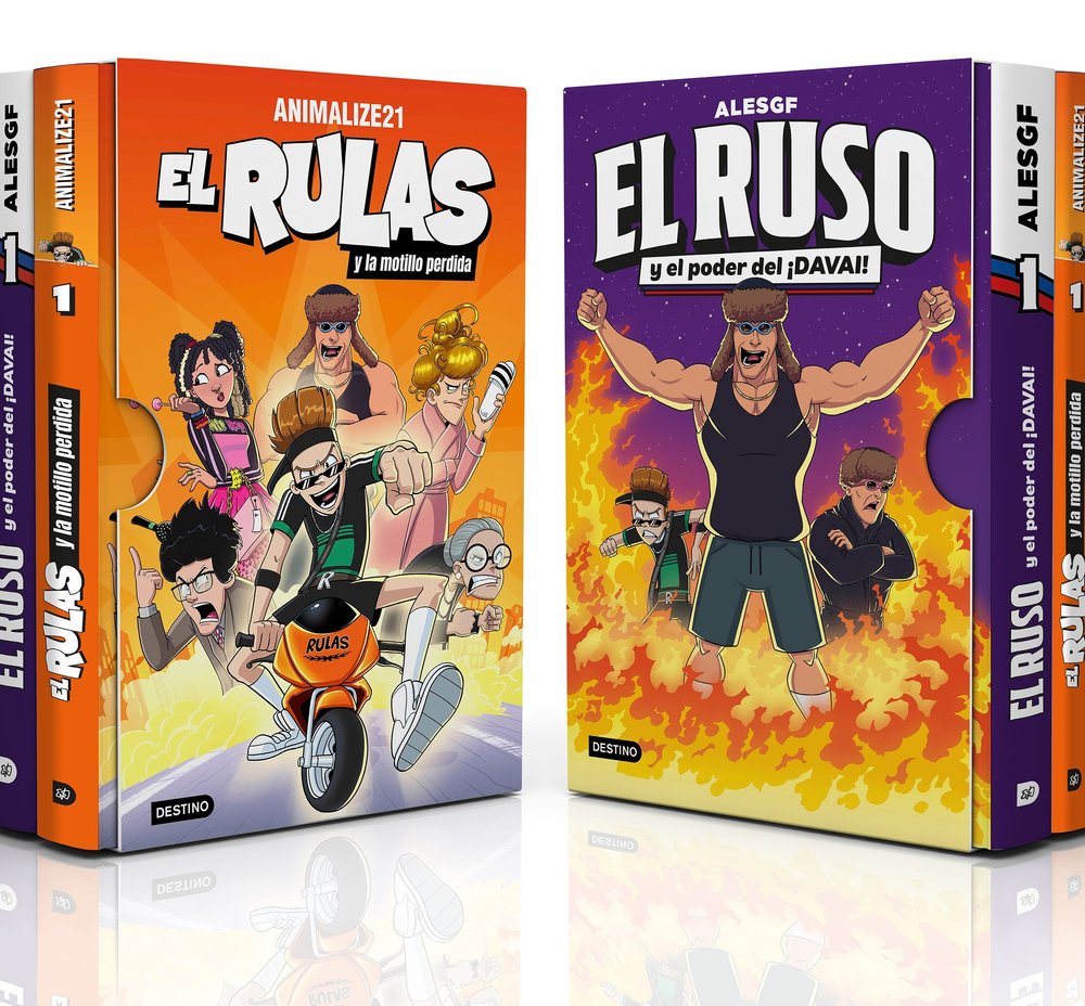 ESTUCHE EL RULAS 1 EL RUSO 1, de ANIMALIZE21,ALESGF | portada del libro