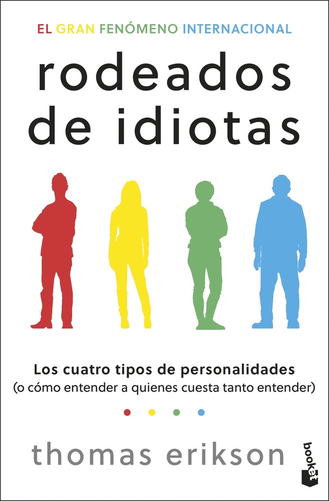 RODEADOS DE IDIOTAS, de THOMAS ERIKSON | portada del libro