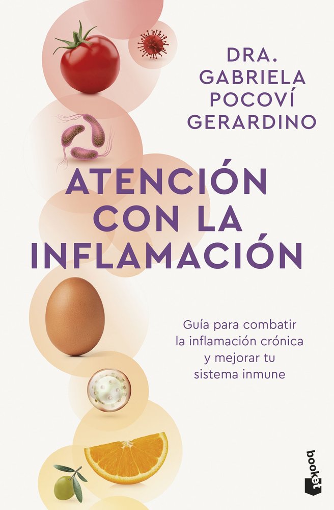 ATENCION CON LA INFLAMACION, de DRA GABRIELA POCOVI GERARDINO | portada del libro