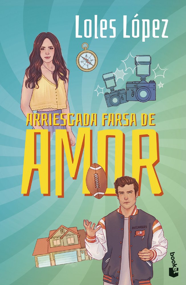 Arriesgada farsa de amor, de LOLES LOPEZ | portada del libro