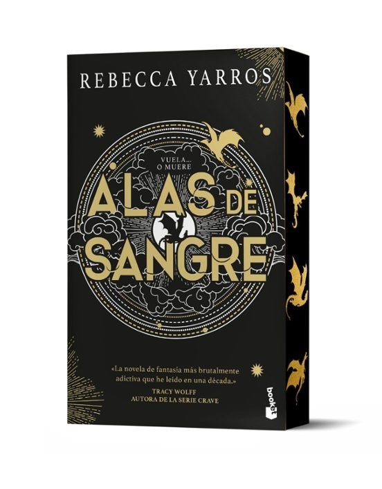 ALAS DE SANGRE ED.ESPECIAL CON CANTOS DECORADOS, de REBECCA YARROS | portada del libro