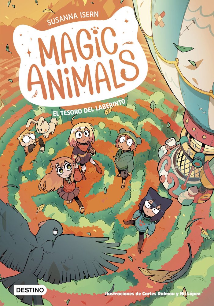 MAGIC ANIMALS 11. EL TESORO DEL LABERINTO, de ISERN, SUSANNA | portada del libro