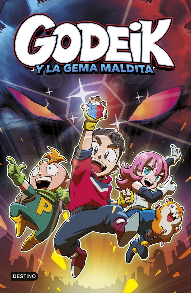 GODEIK 1. GODEIK Y LA GEMA MALDITA, de GODEIK, | portada del libro
