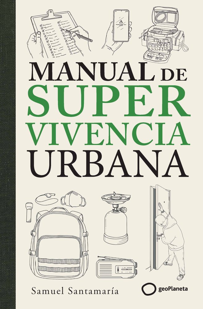 Manual de supervivencia urbana, de SAMUEL SANTAMARIA | portada del libro