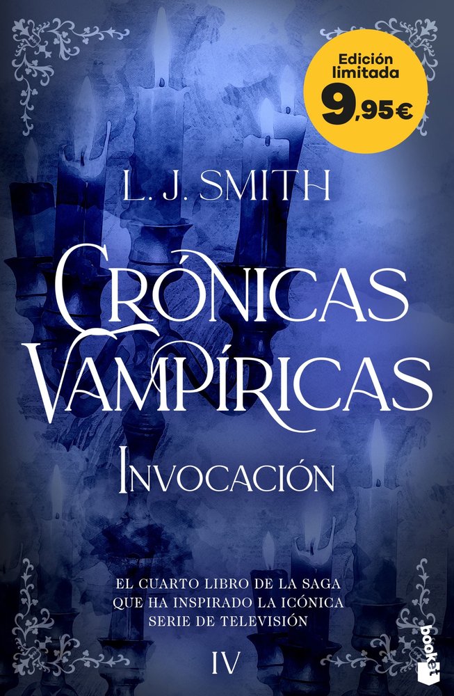 CRONICAS VAMPIRICAS 4 INVOCACION, de L J SMITH | portada del libro