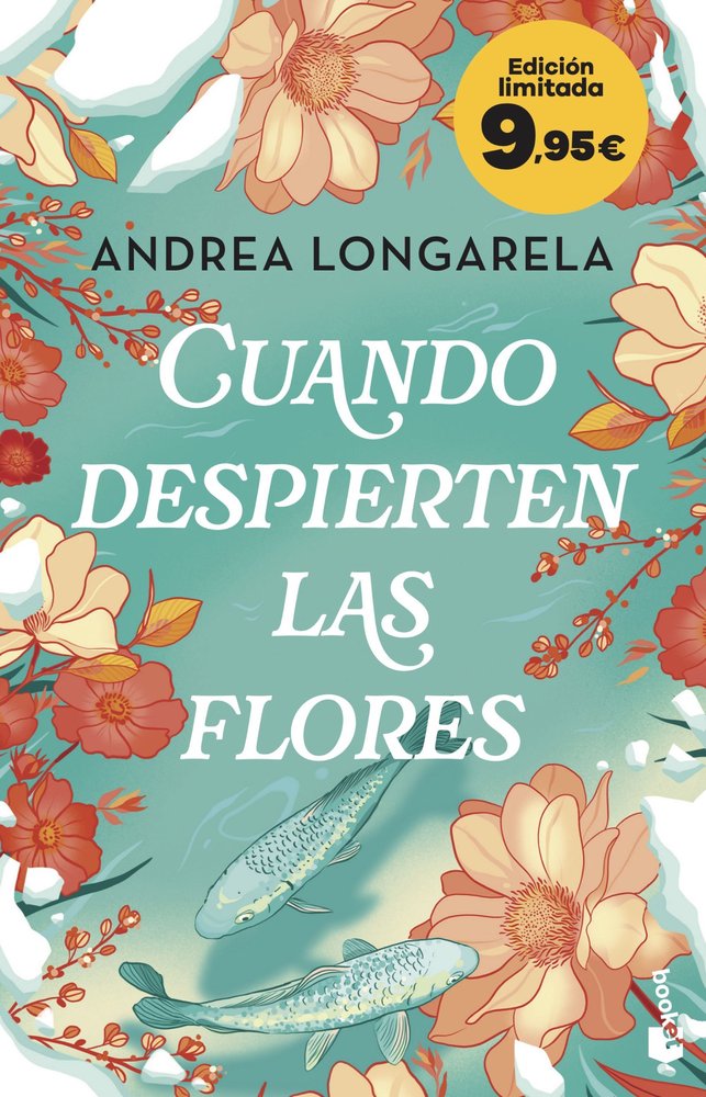 CUANDO DESPIERTEN LAS FLORES, de ANDREA LONGARELA | portada del libro