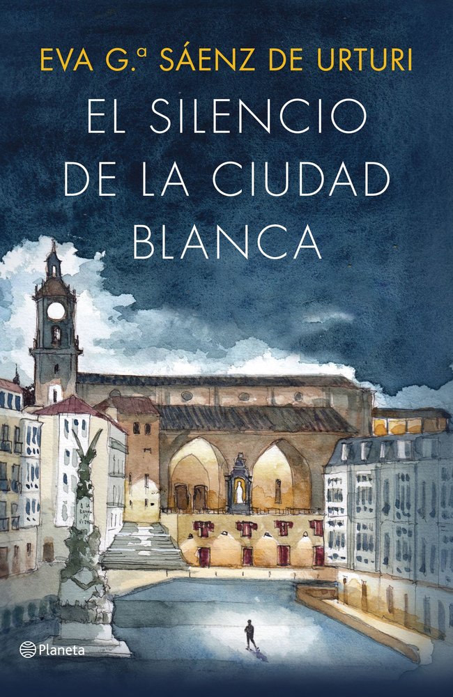 EL SILENCIO DE LA CIUDAD BLANCA EDICION ILUSTRADA 10.º ANIVE, de EVA GARCIA SAENZ DE URTURI | portada del libro