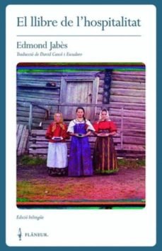 EL LLIBRE DE L'HOSPITALITAT, de JABES, EDMOND | portada del libro
