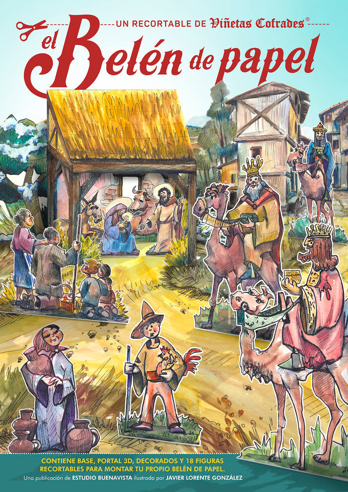 El Belén de papel, de Díaz-Cantelar | portada del libro