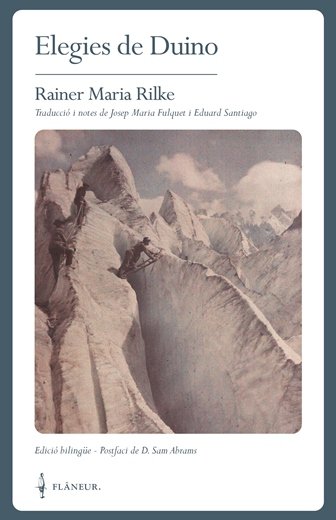 ELEGIES DE DUINO, de RILKE, RAINER MARIA | portada del libro
