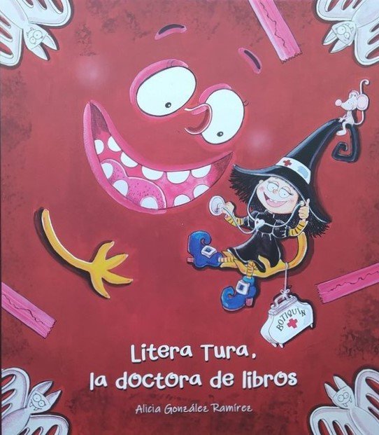 LITERA TURA, LA DOCTORA DE LIBROS, de GONZÁLEZ RAMÍREZ, ALICIA | portada del libro
