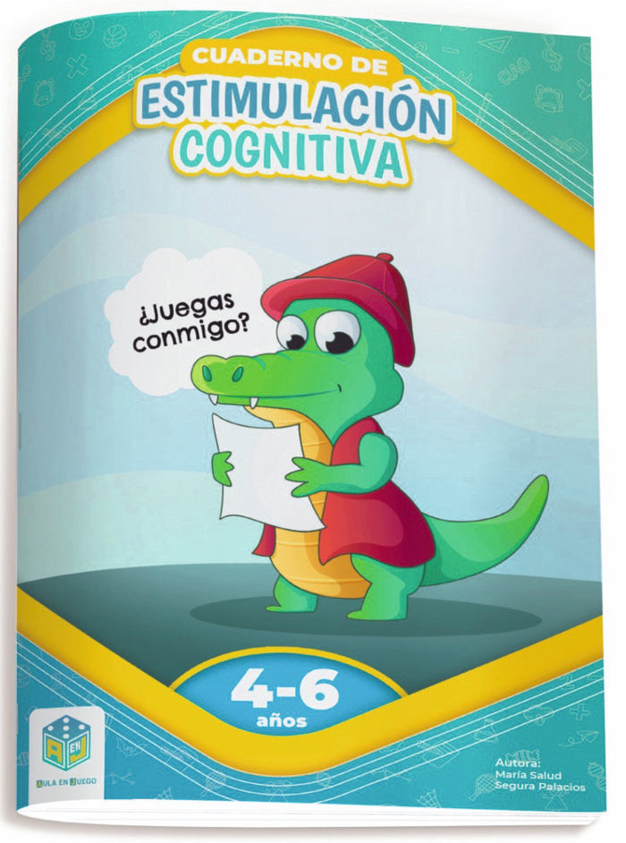 CUADERNO DE ESTIMULACIÓN COGNITIVA 4 A 6 AÑOS, de Segura Palacios, María Salud | portada del libro