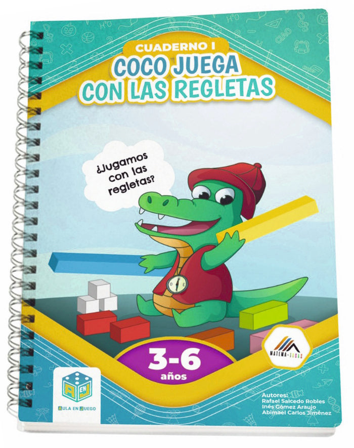 COCO JUEGA CON LAS REGLETAS I, de Gómez Araujo, Inés | portada del libro