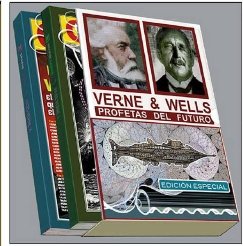 VERNE & WELLES. PROFETAS DEL FUTURO, de MALLOQUI, CESAR | portada del libro
