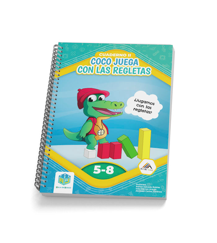 COCO JUEGA CON LAS REGLETAS II, de Gómez Araujo, Inés | portada del libro